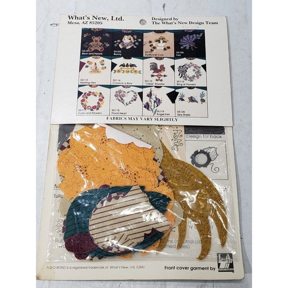 Whats New Iron-on Lot Of 2 Kits 55126 55113 Apple Tree Birdhouse Nesting Hen Vtg - Picture 4 of 7